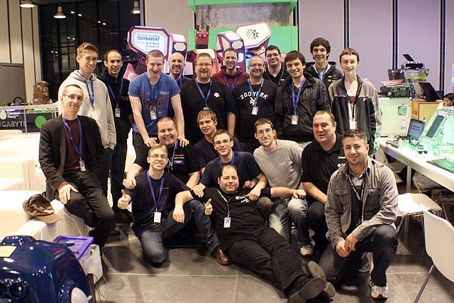 Campus Party Europe 2010 - 800 people from 27 european countries collaborating