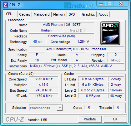 AMD 1100T Black Edition - Jälleen uusi tehohyppäys AMD:n suoritinperheeltä
