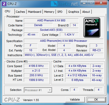 AMD Phenom II X4 980 Black Edition - Upgraded power from AMD