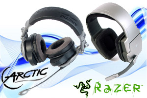 Gaming Headsets<br>Arctic vs Razer