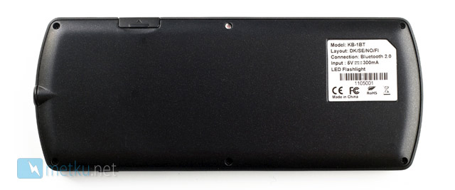 Chill Innovation KB-1BT -mininäppis Bluetoothilla - Pieni näppäimistö/touchpad -combo Bluetoothilla