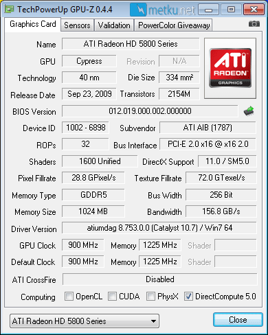 HIS HD5870 iCooler V Turbo 1GB - Fast gfx card for demanding gaming