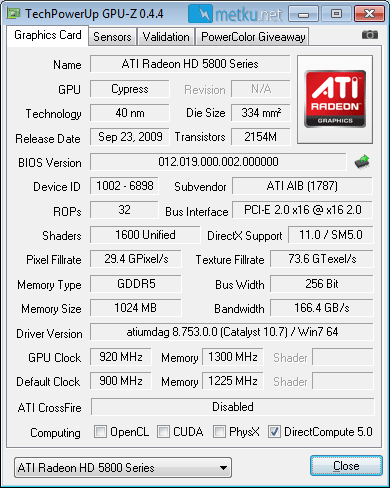 HIS HD5870 iCooler V Turbo 1GB - Fast gfx card for demanding gaming