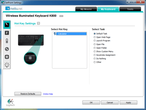 Logitech K800 - langaton ja valaistu näppäimistö - Erittäin tyylikäs langaton näppäimistö