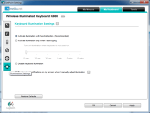 Logitech K800 - langaton ja valaistu näppäimistö - Erittäin tyylikäs langaton näppäimistö