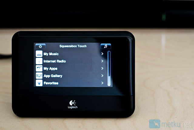 Logitech Squeezebox Touch - Multimediaa sormiesi ulottuvissa