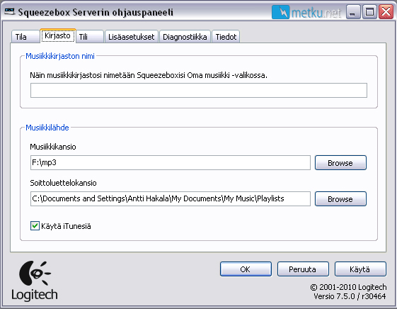 Logitech Squeezebox Touch - Multimediaa sormiesi ulottuvissa