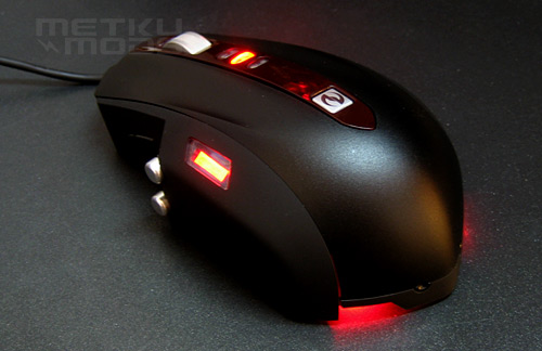 With lights on