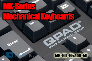 QPAD MK-Series Mechanical Keyboards