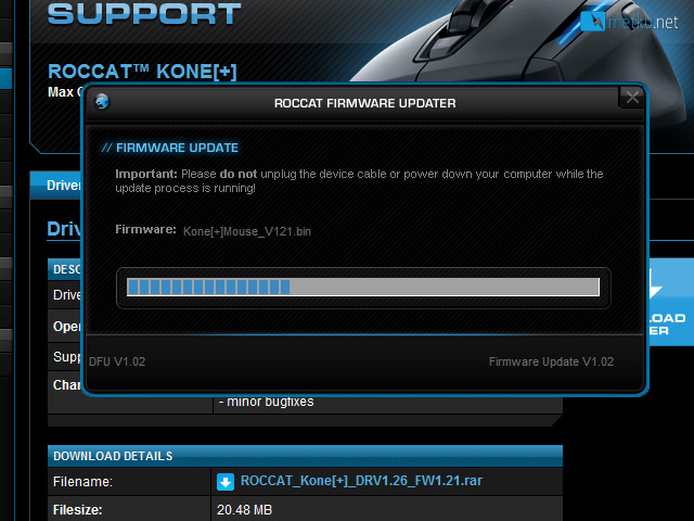 ROCCAT Kone+ - Suuri pelihiiri