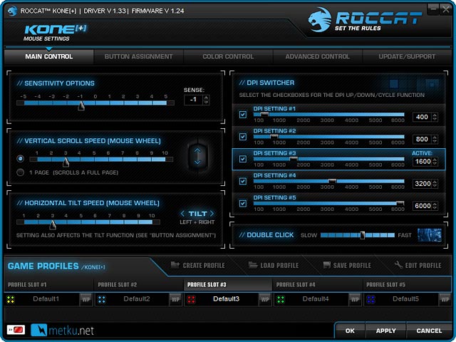 ROCCAT Kone+ - Suuri pelihiiri