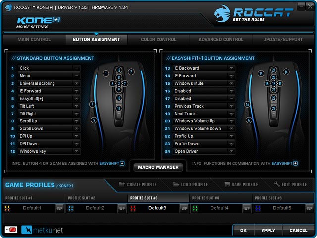ROCCAT Kone+ - Suuri pelihiiri