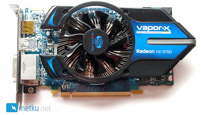 Sapphire HD 5750 Vapor-X - Pelaamiseen tiukalla budjetilla