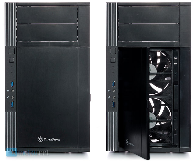 Silverstone PS07 - Stylish case with smaller dimensions
