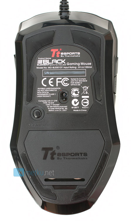 TTeSports Black Element Gaming Mouse - High-end gaming mouse
