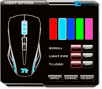 TTeSports Black Element Gaming Mouse - High-end gaming mouse